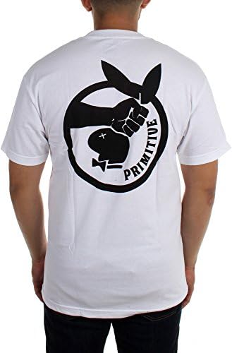 Primitive - Mens Game Killer T-Shirt, Size: Medium, Color: White
