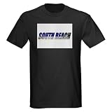 South Beach, Florida Vintage Dark T-Shirt by CafePress