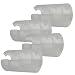 Hitech - Plastic Adpter Shells Convert Any AA Battery To Work In a C Size Compartment - 4 Pack