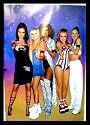 Spice Girls (Group) Black Wood-Mounted Music Poster Print - 24" X 36"