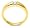1/10 cttw Round Diamond Channel-Set Single Stone 14k Yellow Gold Ring (H-I Color, SI2 Clarity), Size 6