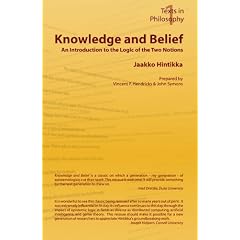 Knowledge and Belief: An Introduction to the Logic of the Two Notions
