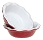 Emile Henry 5-Inch Individual Pie Dishes, Cerise Red, Set of 2