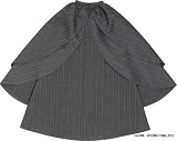 BlackRavenClothing コルネイユ ロングスカート グレーストライプ