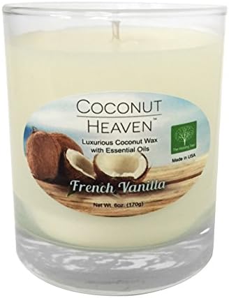 Coconut Heaven Candle | French Vanilla | Organic Coconut Wax
