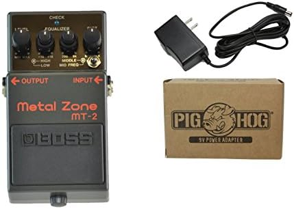 Keeley Electronics Mt-2 Twilight Zone Mod Power Bundle w/ 1 free Items: Item: Pig Hog 9v Power Adapter