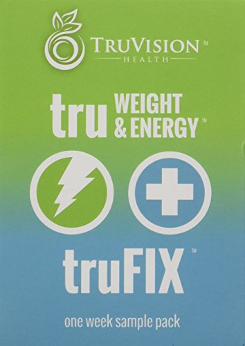 TWO 7.5 Day Sample Packs - 2 Week Supply - TruVision Health- TruWeight & Energy and TruFix