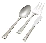 Lenox Eternal Frosted 3-Piece Stainless Steel Serving Set