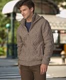 Hawke & Co. Clarke Hooded Wool Sweater Jacket