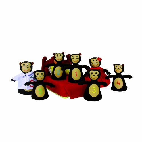 Alma s Design 5 Monkeys On BedB000IQ9LRY 