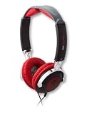 EarPollution Nerve Pipe Headphones - Lion-Black/Red (EP-NP-4500)