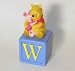 Winnie the Pooh & Piglet Alphabet Fun Block Figurine - W Is for Winnie By Grolier Colectibles