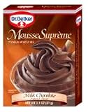 Oetker Milk Chocolate Mousse 3.oz