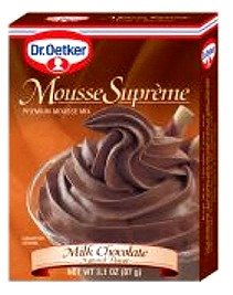 Oetker Milk Chocolate Mousse 3.oz by Oetker