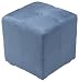 Kitchen & Housewares : Global Distinctions PC050111-NVY Square Micro Suede Ottoman, Navy