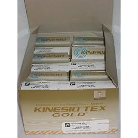 Kinesio� Tex Tape - Water Resistant, Color: Beige, 2" x 4.5 yd. (5cm x 4m) Box of 6