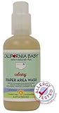 California Baby Diaper Area Wash - Non-Burning & Calming, 6.5 oz