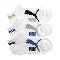 (プーマ)PUMA スニーカーソックス 甲メッシュ 3足組 ホワイト 4296-780