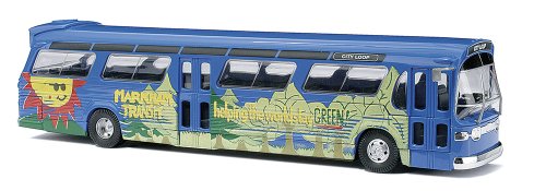 Busch 44531 - US Bus Fishbowl Markham DESIGN-LINE