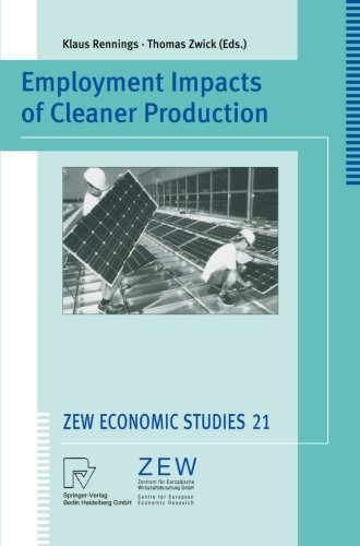 Employment Impacts of Cleaner Production (ZEW Economic Studies)
