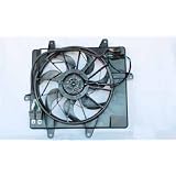 06-10 CHRYSLER P CHRYSLERUSR w o TUR RADIATOR & COND (S) CONDENSER FAN ASSEMBLY by TYC