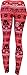 Star Wars Ugly Christmas Pattern Red Leggings
