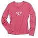 WhiteSeason Langarmshirt Frauen, koralle