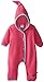 Zutano Unisex-Baby Newborn Cozie Elf Romper, Fuchsia, 3 Months (0-3 months)