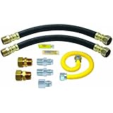 BrassCraft PSC1098 L ProCoat Gas and Water Install Kit for Water Heaters