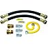 BrassCraft PSC1098 L ProCoat Gas and Water Install Kit for Water Heaters