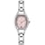 Fossil Ladies Dress, SS Case and bracelet, pink dial, date function