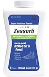Zeasorb Antifungal Treatment Powder, Athletes Foot, 2.5 Ounce