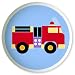Trains, Planes & Trucks Firetruck Knob by Olive Kids