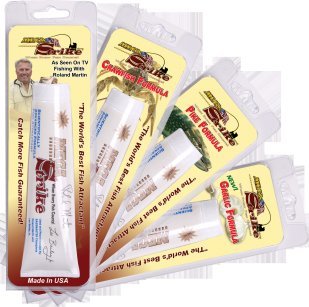 Megastrike fish attractant Variety Pack (orig, pike, craw, garlic)