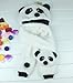 ACEFAST INC Children Hat 100% Wool Hat+Scarf Two Piece Set Panda Children Animal Cap
