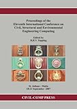 Proceedings of the Eleventh International Conference on Civil, Structural and Environmental Engineering Computing