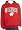 Soffe Wisconsin Hoodie with Arch and Mascot (XX-Large, Red)