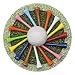 Set of 4 Absorbent Coasters - Golf Tees