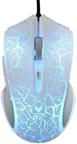 Arion Rapoo V20 Gaming Mouse With 16 Million Colors Smart Breathing Light - Flame White