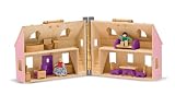 Melissa & Doug Fold & Go Mini Dollhouse