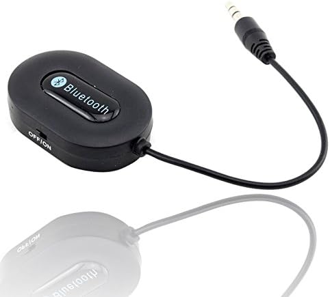 Northrhineus® Mini Bluetooth Receiver for 3.5 mm Audio-in Speaker for Car Music, Home Stereo Adapter (black)
