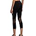 FWN Women's Yoga Capri Leggings Inner Pocket with Workout Mesh Pantset(New Size fit Well)