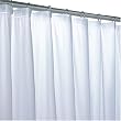 No Mildew Shower Curtain Liner - Clear