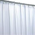 No Mildew Shower Curtain Liner - Clear