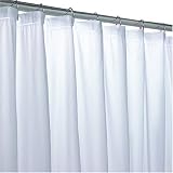 No Mildew Shower Curtain Liner - Clear