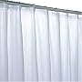 No Mildew Shower Curtain Liner - Clear