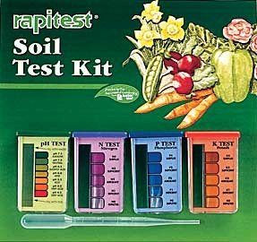 Childrens Toyshop  Outdoor Living : Soil Test Kit -40 Tests Nitrogen/Phosphorus/Potasium/pH