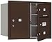 Horiz Mailbox, USPS, 3Dr, Bz, FL, 23-1/2in