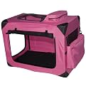 Pink Deluxe Portable Soft Crate