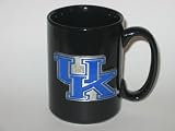 KENTUCKY WILDCATS 15 oz. Ceramic COFFEE MUG with Pewter Team Logo